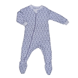 【ZippyJamz】有機棉寶寶拉鍊連身服 滴答夢